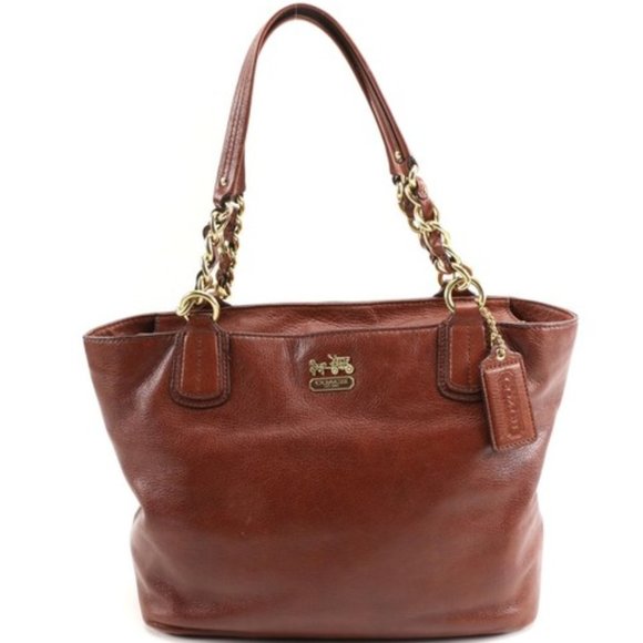 Coach Handbags - Coach 20466 Madison Brown Leather